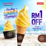 Sizzling Summer Savings: RM1 Off Maru Soft Serve at myNEWS | Limited Time Offer