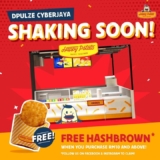 Wonderful Potatoes: Enjoy a Free Hashbrown at Happy Potato D’Pulze Cyberjaya Outlet – June 2024