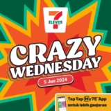 7-Eleven Crazy Wednesday Sale on 5 June 2024