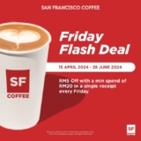 Unmissable Friday Flash Deal at San Francisco Coffee: Get RM5 OFF Every Friday!