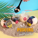 Dive into Dessert Paradise with FamilyMart’s New Vanilla Milk and Brown Sugar Boba Puddings!