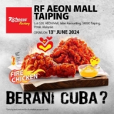Grand Opening of Richeese Factory at AEON Mall Taiping: Exciting Offers Await!