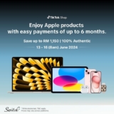 Shop Now on TikTok Mid Month Sale 2024 : Save Up to RM1,150 on Apple Products