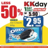Celebrate KK Day with 50% Off on Oreo Ice Cream at KK Super Mart!