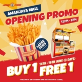Happy Potato’s Grand Opening at Amanjaya Mall: Enjoy Buy 1 Get 1 FREE Large Fries!