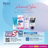 Get an Instant RM5 Touch ‘n Go eWallet Rebate with Biore in July 2024!