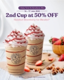 Unlock the Weekend with Coffee Bean & Tea Leaf’s Hazelnut Strawberry Ice Blended® Offer!