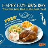 Celebrate Father’s Day 2024 with a Free Meal at Kenny Rogers Roasters