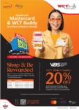 Spend with Mastercard & WCT Buddy to unlock exclusive savings