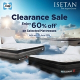 Sealy Clearance Sale June 2024: Up to 60% OFF at ISETAN The Japan Store!