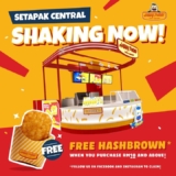 Celebrate the Grand Opening of Happy Potato’s New Setapak Central Outlet with Free Hashbrowns!