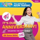 Join the Senyum Tour at AEON Taiping for Exclusive 40th Anniversary Deals