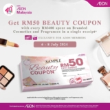 AEON Beauty Rewards: Get RM50 Coupon & Indulge Yourself! (July 2024)