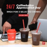 San Francisco Coffee July 2024: Americano, Latte or Mocha for RM24!