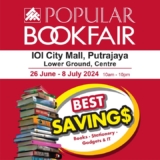 Discover Unbeatable Deals at the POPULAR Bookfair June 2024 in IOI City Mall, Putrajaya