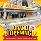 MR DIY Bandar Bistari Perdana, Pasir Gudang Outlet Opening Promotions