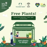 Green Bonanza: Free Plant Giveaway at Seta City Mall Tomorrow!