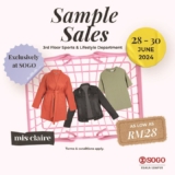 Discover Unbeatable Deals at SOGO’s Sample Sale on June 2024