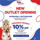 Paw-some News! Pets Wonderland Opens at Mydin Mutiara Rini!