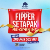 Fipper Setapak Reopens with 50% Off Your Second Pair! (July 2024)