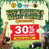Adventure Awaits at Zoo Taiping & Night Safari! (July 2024)