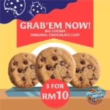 Enjoy Famous Amos 3 Big Cookies for Only RM10! (July 2024)