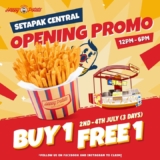 July 2024 Deal Alert: Buy 1 Get 1 FREE Happy Potato Fries at Setapak Central!