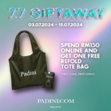 Free Gift with Purchase at Padini – July 2024