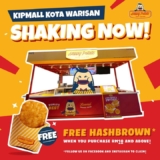 Happy Potato Sprouts Up at KIPMall Kota Warisan! Get Your FREE Hashbrown July 2024!
