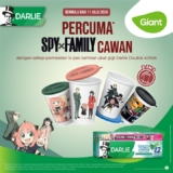 Free Spy x Family Cups at Giant Supermarkets! – July 2024