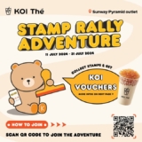 KOI Thé Sunway Pyramid Extends Grand Opening Celebration with Stamp Rally Adventure in July 2024!