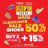 Al-Ikhsan Sports Shoe Clearance: Up to 65% Off This July 2024!