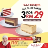 Secret Recipe Cake Deal: 3 Slices for RM29 (July 2024)