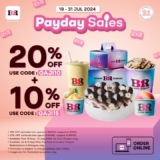Baskin-Robbins July 2024: Work Hard & Save Harder with Payday Sales!