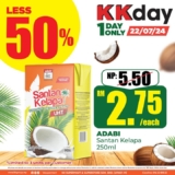 KK Super Mart Coconut Milk Sale: 50% Off Adabi This July 2024!