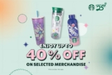 Starbucks Malaysia July 2024 Merchandise Sale: Up to 40% Off!
