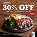 Sizzling Savings! Tony Roma’s Ribs Deal – August 2024