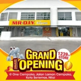 MR DIY One Cempaka, Jalan Laman Cempaka, Kota Seriemas, Nilai Opening Promotions