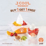 J.CO Donuts & Coffee JCool Monday: Buy 1 Free 1 on August 2024