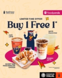 Foodpanda All-Day Promo Alert! July 2024 – Bask Bear Coffee Buy 1 Free 1