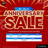 Urban Republic ANNIVERSARY SALE! Limited to just 3 days! 26 – 28 July 2024
