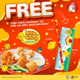 The Chicken Rice Shop Free Little Chick Stationary Set