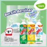 Sparkling Savings Alert: Up to 4 Sept 2024, Get Glo for Easy Dishwashing & Massive Deals at Giant!