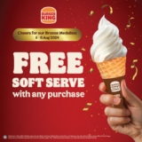 Burger King Celebrates Malaysian Athletes with FREE Soft Serve! (August 2024)