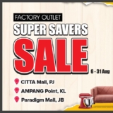 Super Deals Alert! Harvey Norman Factory Outlet Super Savers Sale (August 2024)