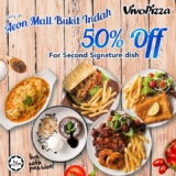 Vivo Pizza 50% Off Deal at Aeon Mall Bukit Indah (August 2024)