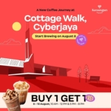 Kenangan Coffee Opens at Cottage Walk, Cyberjaya – Enjoy Buy 1 Get 1 Free Offer!