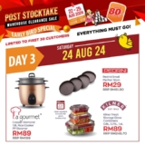 August Sale Alert: 80% Off Kitchenware & Household Brands at Katrin BJ Warehouse Clearance