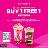 Celebrate Coolblog’s Grand Opening in Maslee Pulai Perdana 24 Aug 2024 – Buy 1 Get 1 Free Offer Inside!