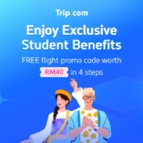 Save RM40 with Trip.com Promo Codes: Register Now and Fly Smart